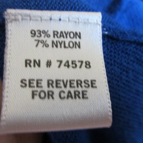 EUC Cache Srug Rayon Blend Back Accents SZ S - Picture 5 of 6